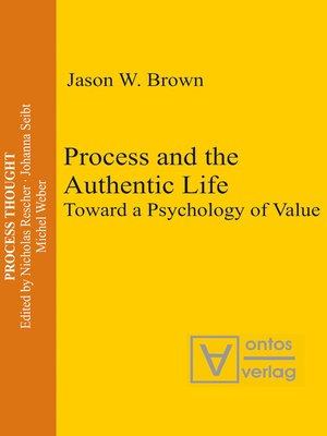 cover image of Process and the Authentic Life